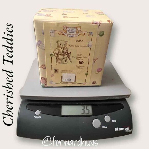 Cherished Teddies Club Figurine “Wade Weathersbee” #CT982 - Picture 7 of 9